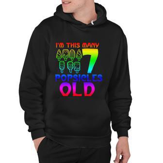 Im This Many Popsicles Old Funny Birthday For Men Women Great Gift Hoodie - Monsterry