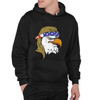 Independence 4Th Of July Usa American Flag Eagle Mullet Gift Hoodie - Monsterry UK