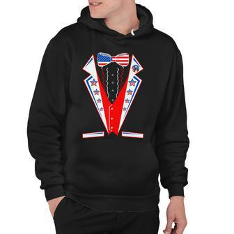 Independence Day Usa Tuxedo Tux Tshirt Hoodie - Monsterry