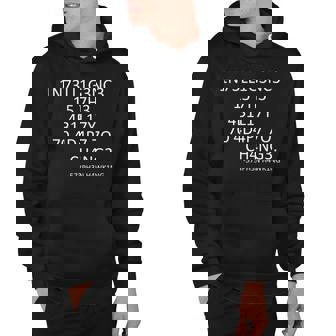 Intelligence Is The Ability To Adapt To Change Smart Hoodie - Thegiftio