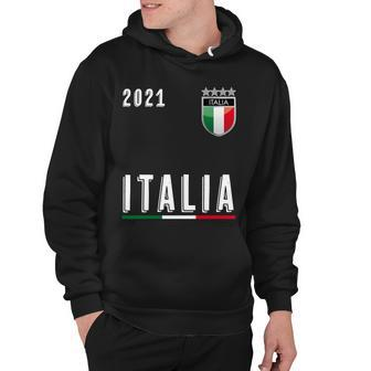 Italy Soccer Team Jersey Italia Flag Hoodie - Monsterry