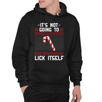 Its Not Going To Lick Itself Ugly Christmas Sweater Hoodie - Thegiftio UK