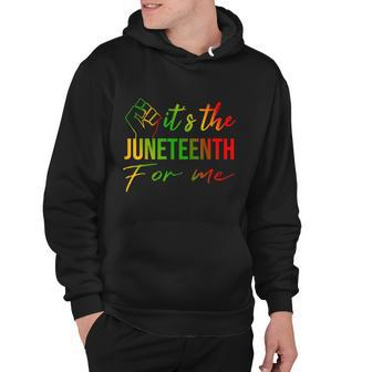 Its The Juneteenth For Me Freegiftish Since 1865 Independence Gift Hoodie - Monsterry UK