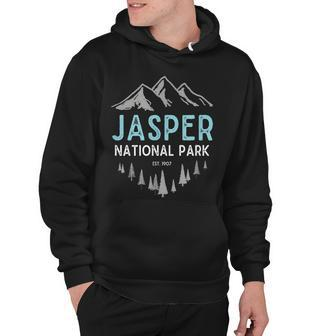 Jasper National Park Est 1907 Vintage Canadian Park Hoodie - Seseable