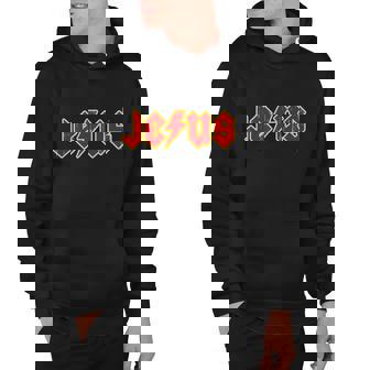 Jesus Rocks Logo Hoodie - Monsterry