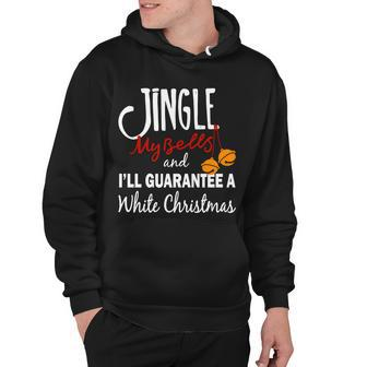 Jingle My Bells For White Christmas Hoodie - Monsterry UK