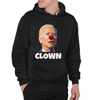 Joe Biden Is A Clown Joe Biden Is An Idiot Graphic Design Printed Casual Daily Basic V2 Hoodie - Thegiftio UK