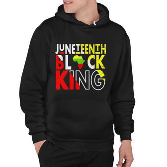 Juneteenth Black King Emancipation Day Melanin Black Pride Gift Hoodie - Monsterry
