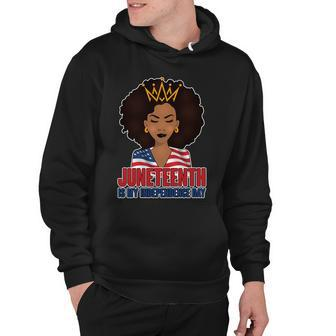 Juneteenth Is My Independence Day African American Usa Flag Tshirt Hoodie - Monsterry CA