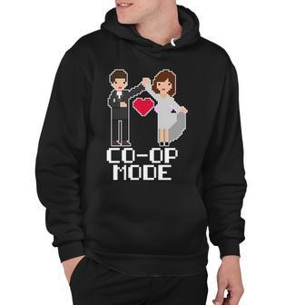 Just Married Co-Op Mode Funny Marriage Hoodie - Monsterry CA