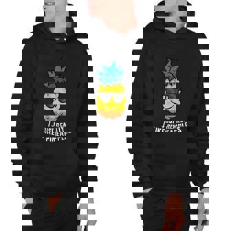 I Just Really Like Pineapples Cute Pineapple Summer Men Hoodie - Thegiftio UK
