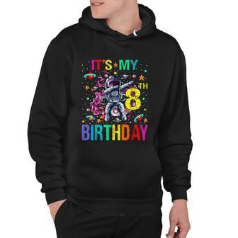 Kids Its My 8Th Birthday Astronaut Space Hoodie - Monsterry CA
