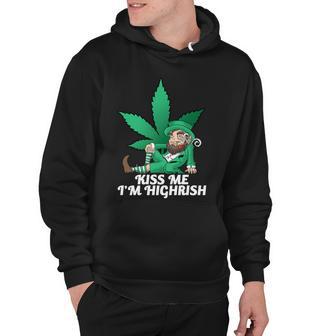 Kiss Me Im Highrish V2 Hoodie - Monsterry UK