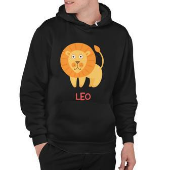Leo Lion Zodiac Sign Cute Hoodie - Monsterry DE