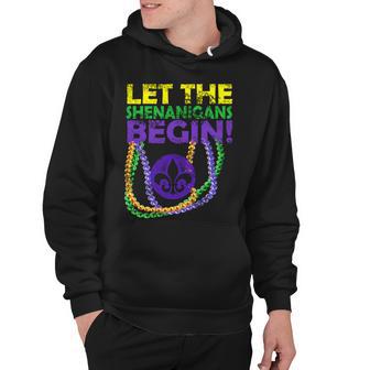 Let Shenanigans Begins Mardi Gras Tshirt Hoodie - Monsterry