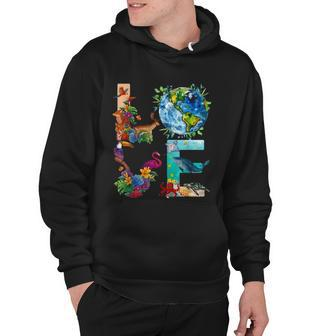 Love Earth Day Nature Hoodie - Monsterry UK