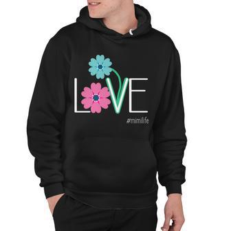 Love Mimi Flower Mimilife Hoodie - Monsterry CA