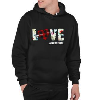 Love Nurselife Arrow Heart Tshirt Hoodie - Monsterry CA