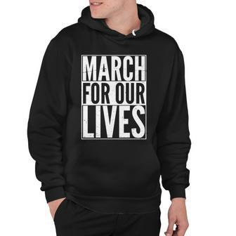 March For Our Lives Box Logo Tshirt Hoodie - Monsterry AU