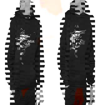 Marlin Fishing Tshirt Hoodie - Monsterry