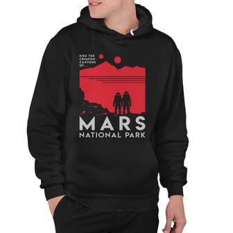 Mars National Park Tshirt Hoodie - Monsterry