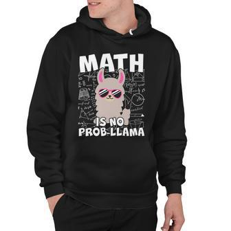 Math Is No Probllama Hoodie - Monsterry DE