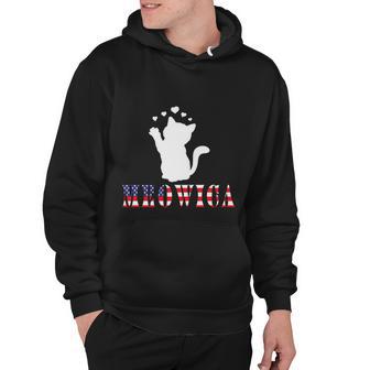 Meowica American Flag 4Th Of July Cat Day Hoodie - Monsterry DE