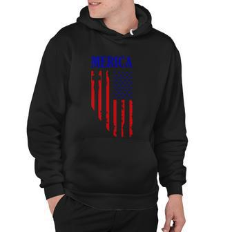 Merica America Flag 4Th Of July Independence Day Patriotic Hoodie - Monsterry