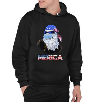 Merica Eagle Mullet 4Th Of July American Flag Vintage 2021 Great Gift Hoodie - Monsterry DE