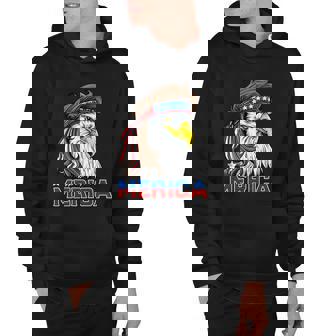 Merica Eagle Mullet 4Th Of July Men Women American Flag Usa Hoodie - Monsterry
