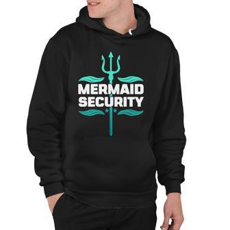 Mermaid Security Trident Tshirt Hoodie - Monsterry CA