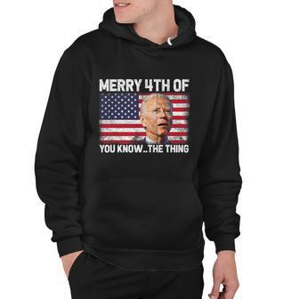 Merry 4Th Of You KnowThe Thing Biden Meme 4Th Of July Tshirt Hoodie - Monsterry DE