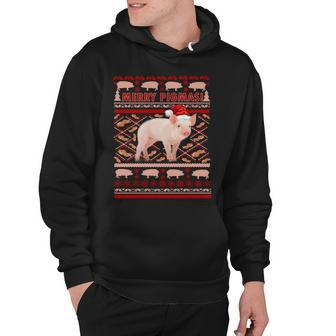 Merry Pigmas Christmas Pig Ugly Sweater Tshirt Hoodie - Monsterry