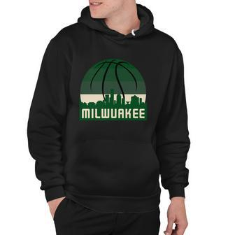 Milwaukee Basketball City Skyline Hoodie - Monsterry AU