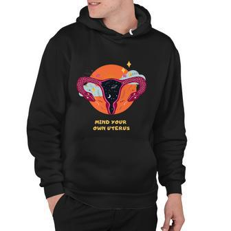 Mind Your Own Uterus Funny Halloween Tee Pro Choice Feminism Gift V2 Hoodie - Monsterry UK