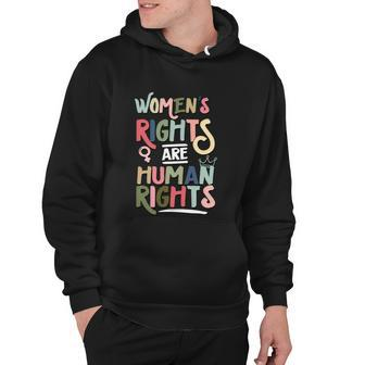 Mind Your Uterus Feminist Are Human Rights Hoodie - Monsterry