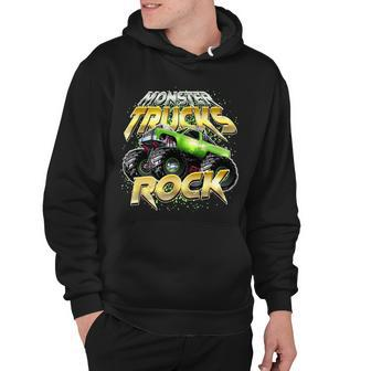 Monster Trucks Rock Hoodie - Monsterry CA