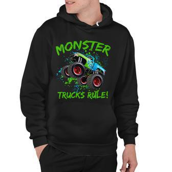 Monster Trucks Rule Tshirt Hoodie - Monsterry