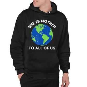 Mother Earth - Happy Earth Day Save The Planet Environmental Pullover Long Sleeve Hoodie - Thegiftio UK
