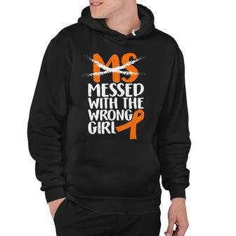 Ms Multiple Sclerosis Messed With The Wrong Chick Tshirt Hoodie - Monsterry DE