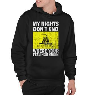 My Rights Dont End Where Your Feelings Begin Tshirt Hoodie - Monsterry AU