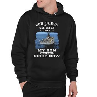 My Son Is On Uss Essex Lhd Hoodie - Monsterry DE