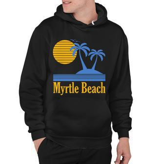 Myrtle Beach Summer Palm Tree Hoodie - Monsterry UK