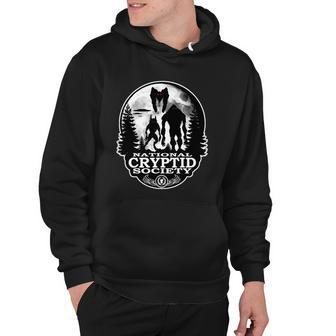 National Cryptid Society Mothman Hoodie - Monsterry UK