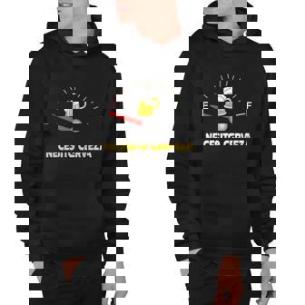 Necesito Cerveza I Need Beer In Spanish Design Graphic Design Printed Casual Daily Basic Hoodie - Thegiftio