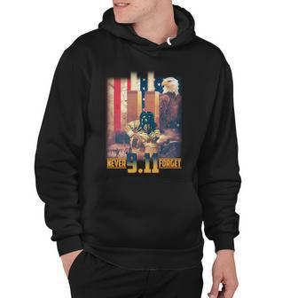 Never Forget 9 11 September 11 Memorial New York City Firefighter Tshirt Hoodie - Monsterry AU