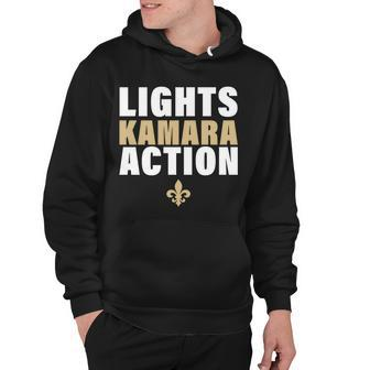 New Orleans Lights Kamara Action Funny Football Hoodie - Monsterry