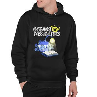 Oceans Of Possibilities Summer Reading 2022 Anglerfish Kids Hoodie - Monsterry DE