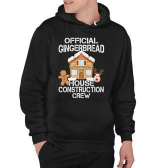 Official Gingerbread House Construction Crew Hoodie - Thegiftio UK