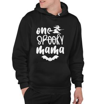 One Spooky Mama Halloween Quote V3 Hoodie - Monsterry